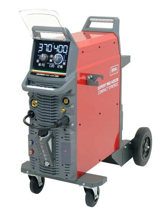 IDEAL EXPERT MIG 405 CW COMPACT SYNERGIC welding machine with liquid cooling (semi-automatic)